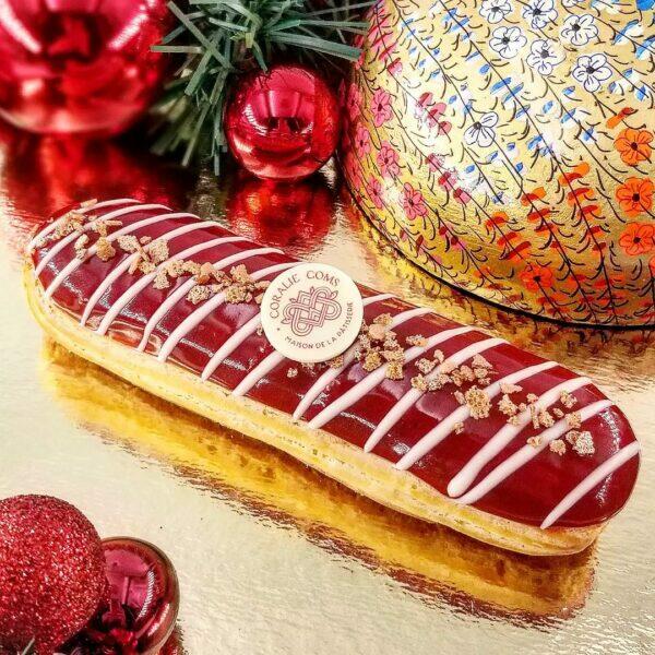 Éclair caramel de Noël - disponible du 21 décembre au 02 janvier