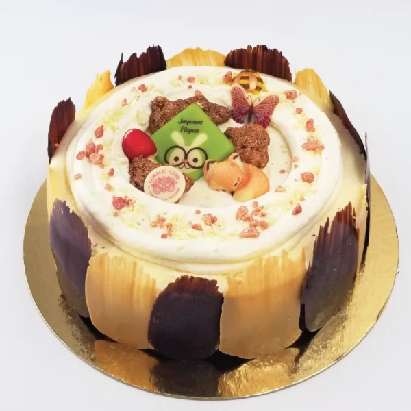 Le Gâteau de Pâques Entremet 3 chocolats