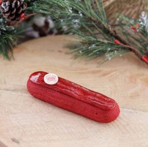 Éclair Vanille Framboise et Pâte d'Amande