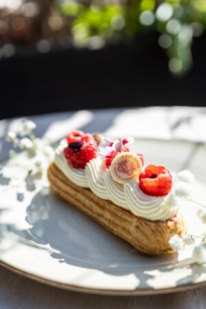 Éclair Vanille Framboise