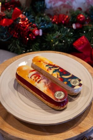 Éclair Caramel Beurre Salé Père Noël