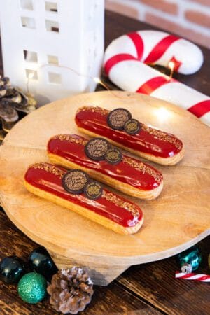 Éclair Caramel Beurre Salé Nouvel An- disponible du 26 au 31 décembre