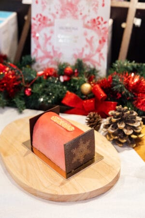 Bûche Framboise - Vanille (4/5 parts)